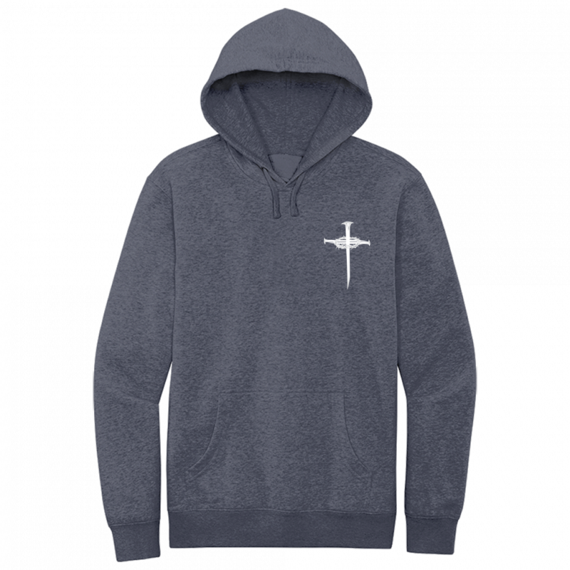 Jesus Got My Back White Design Hoodie Sweatshirt