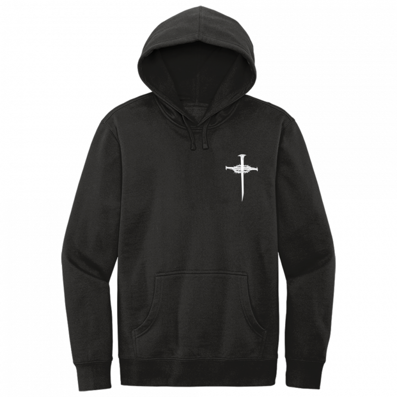 Jesus Got My Back White Design Hoodie Sweatshirt