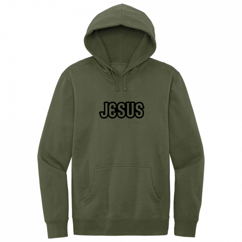 Jesus Black Design Hoodie Sweatshirts