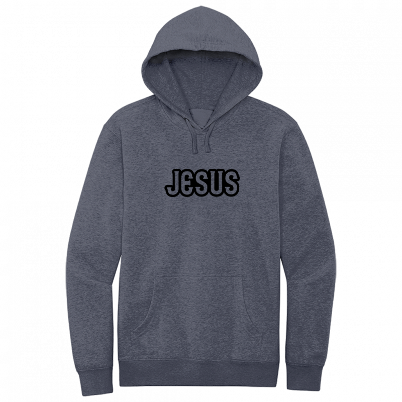 Jesus Black Design Hoodie Sweatshirts