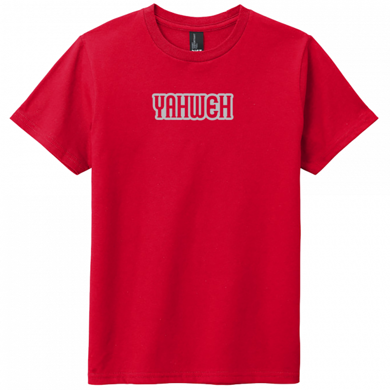 Yahweh Gray Design Youth T-Shirt