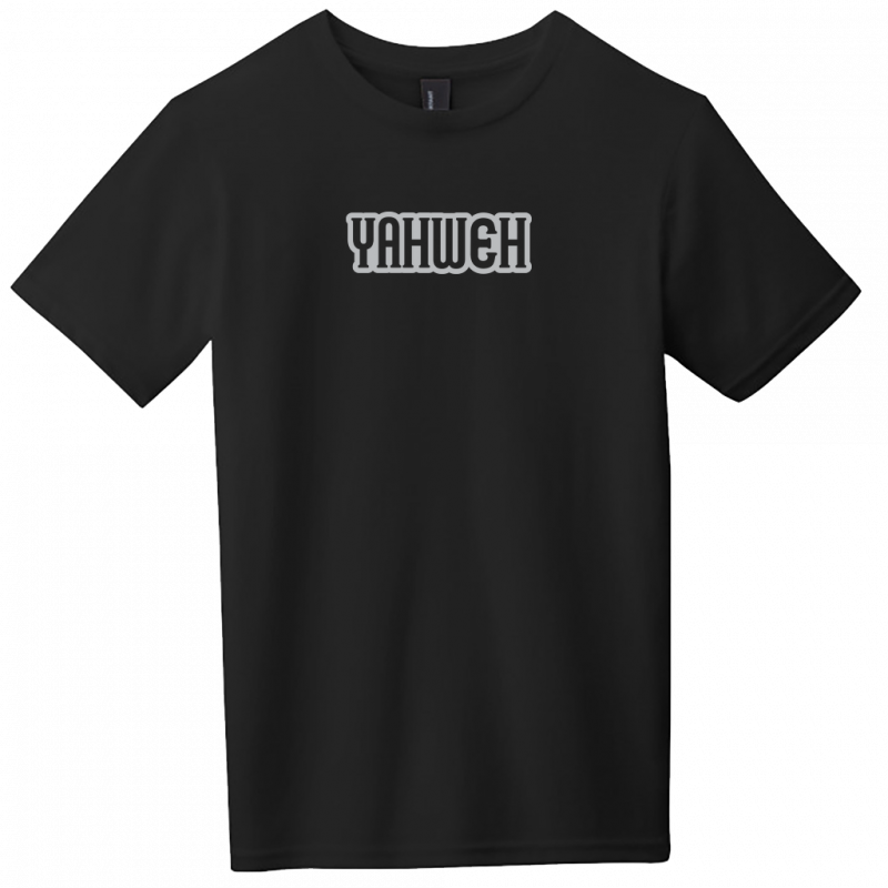 Yahweh Gray Design Youth T-Shirt