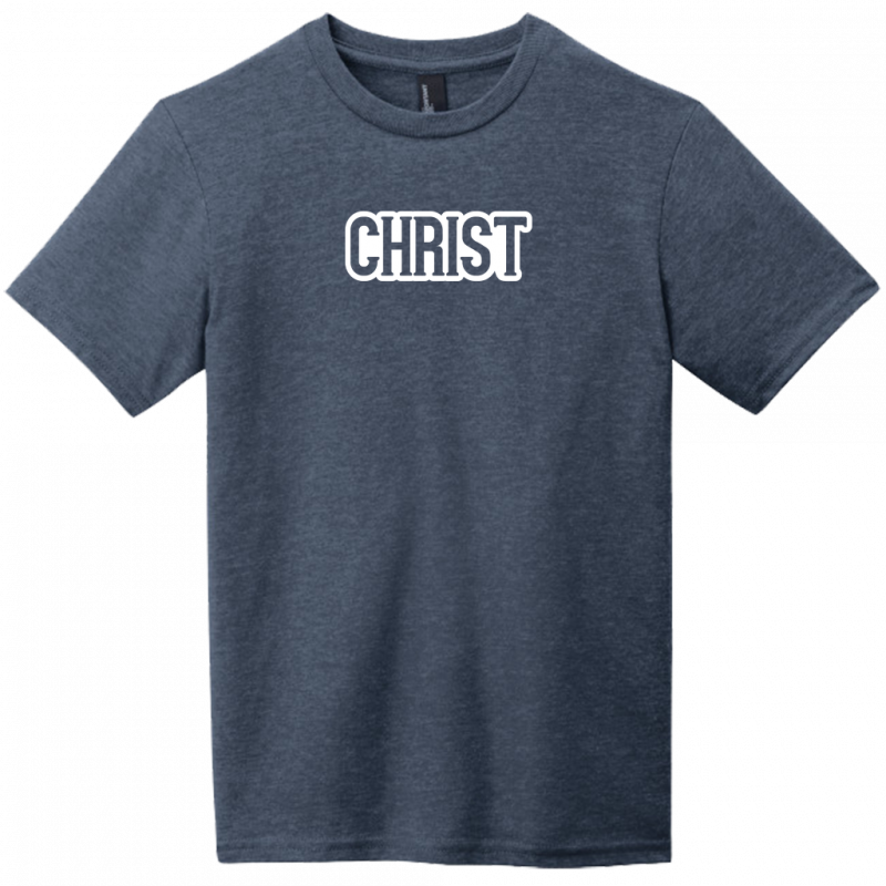 Christ White Design Youth T-Shirt