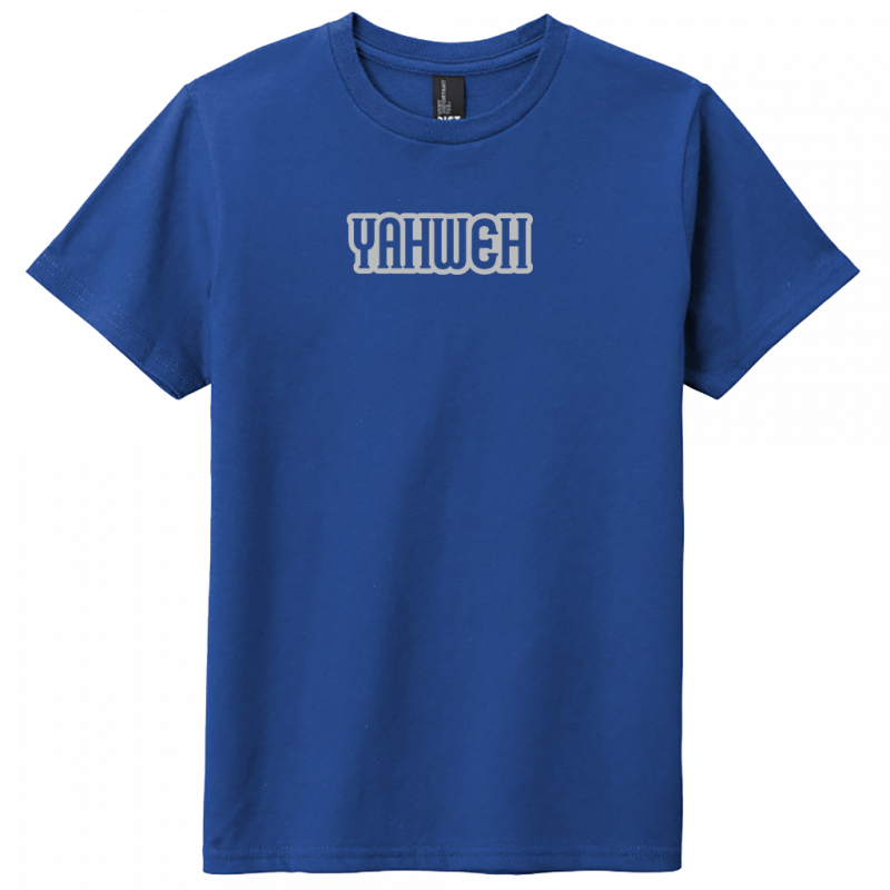 Yahweh Gray Design Youth T-Shirt