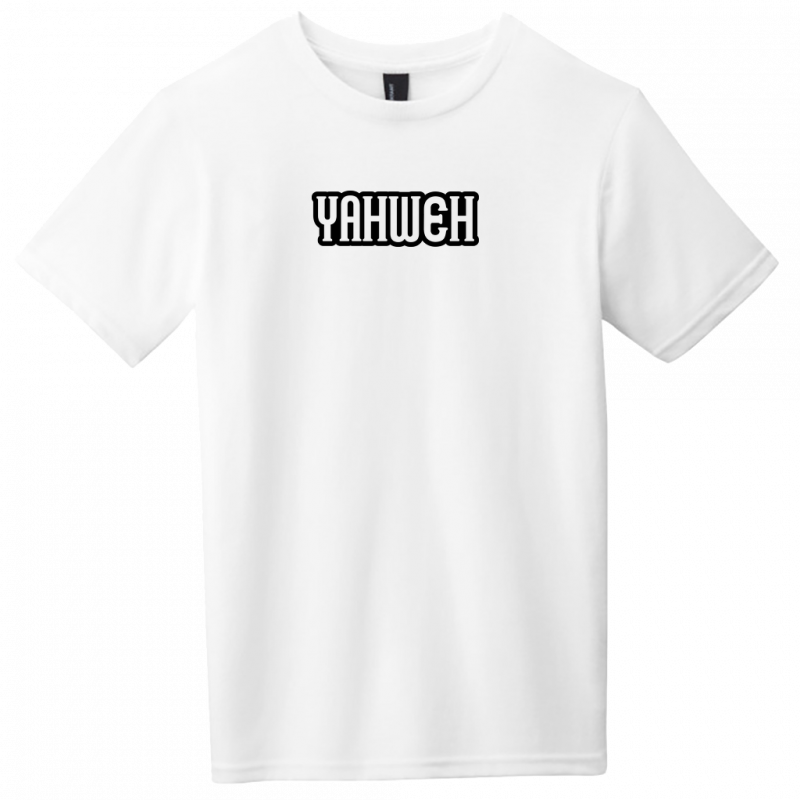 Yahweh Black Design Youth T-Shirt