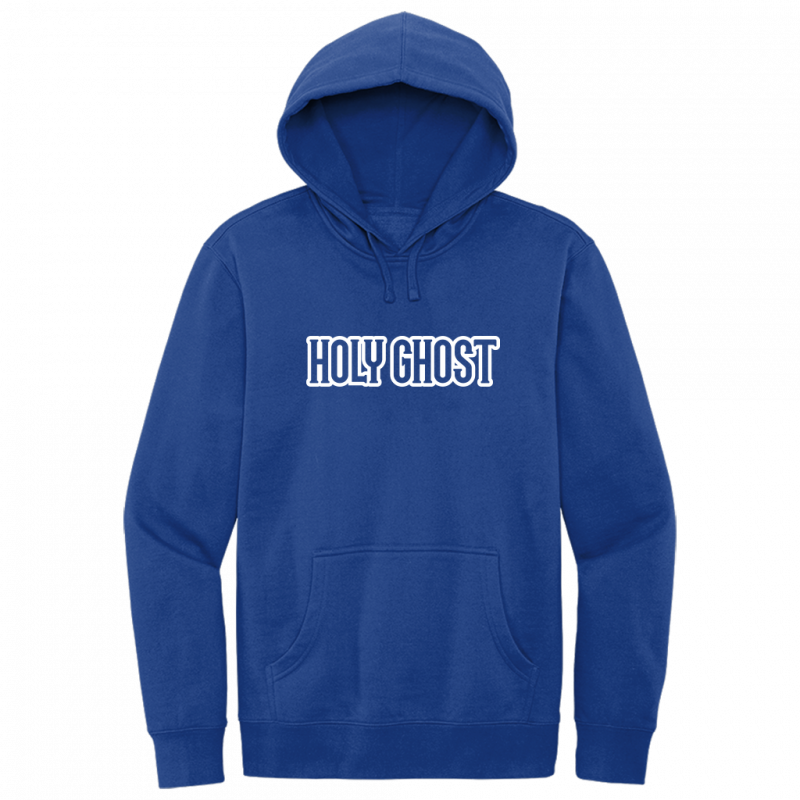 Holy Ghost White Design Hoodie Sweatshirt