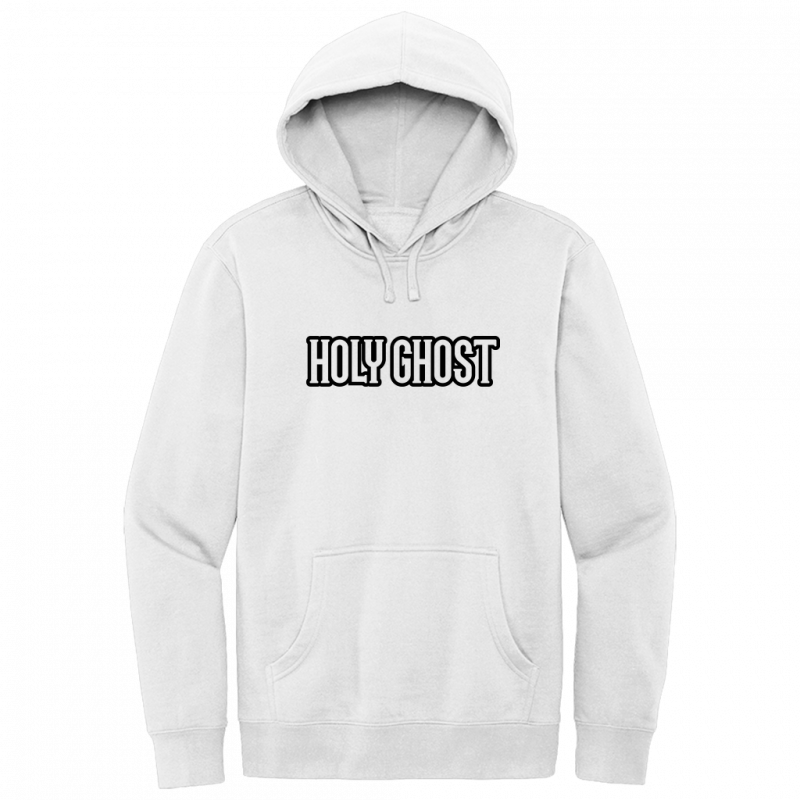 Holy Ghost Black Design Hoodie Sweatshirt