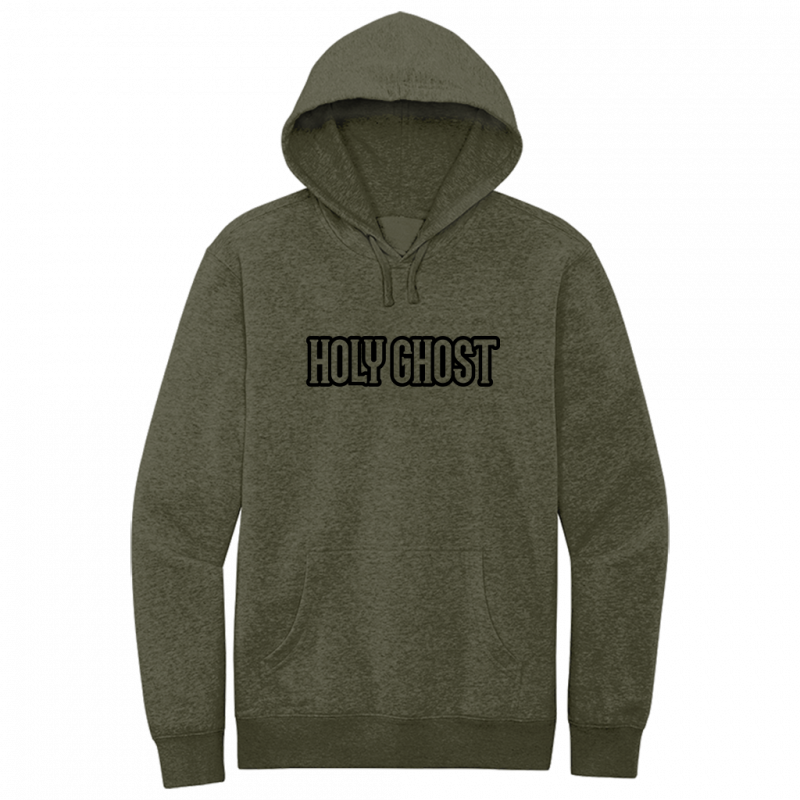 Holy Ghost Black Design Hoodie Sweatshirt