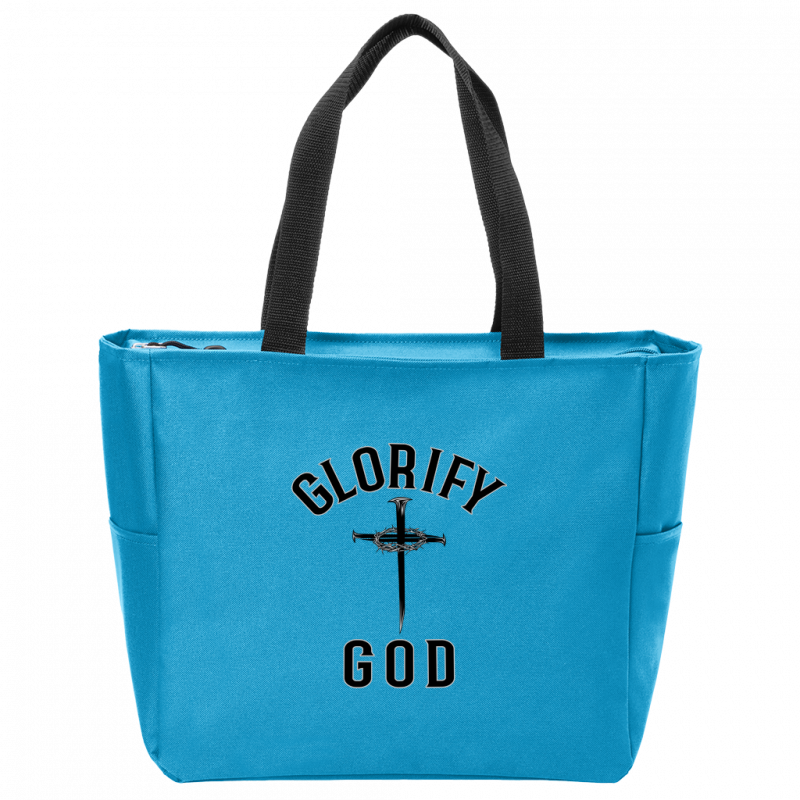Glorify God Essential Zip Tote