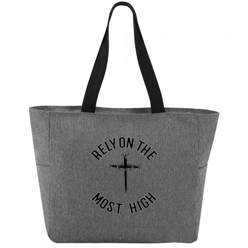 Rely on the Most High Essential Zip Tote Bag