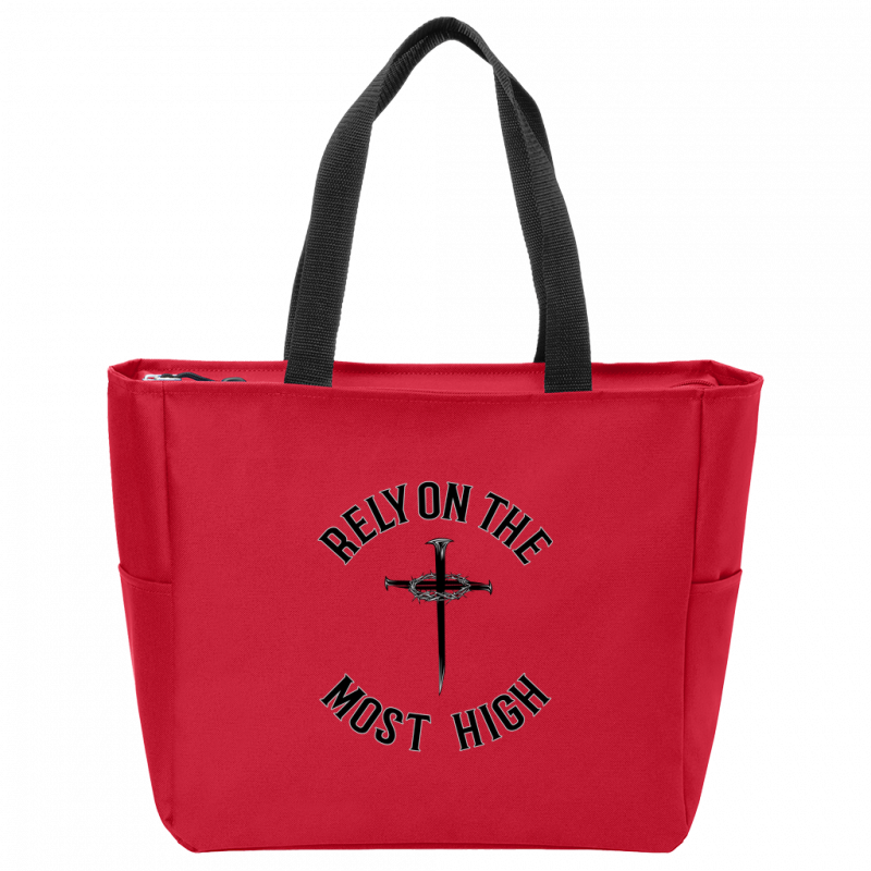 Rely on the Most High Essential Zip Tote