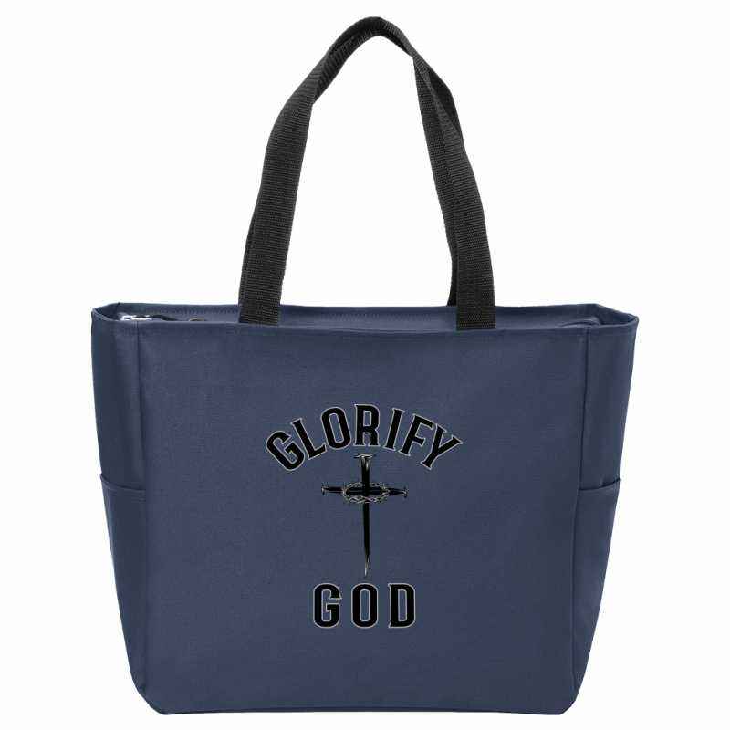 Glorify God Essential Zip Tote