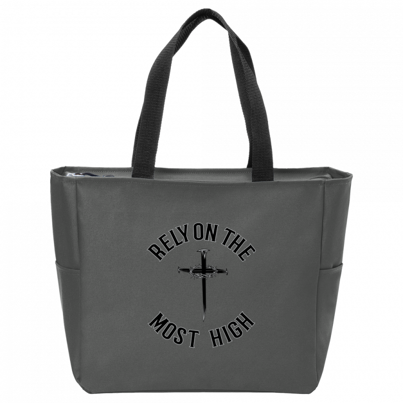 Rely on the Most High Essential Zip Tote