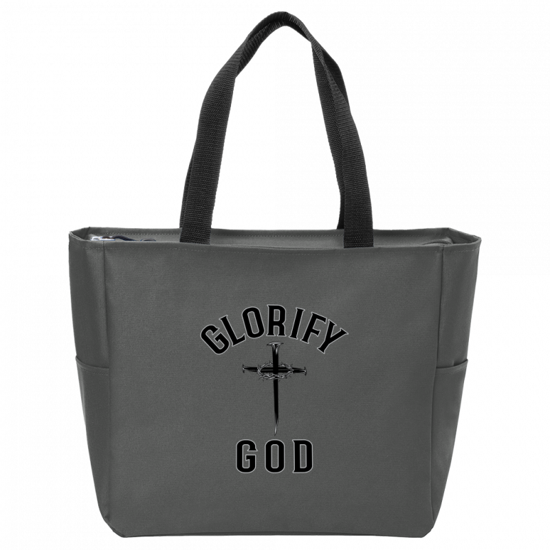 Glorify God Essential Zip Tote