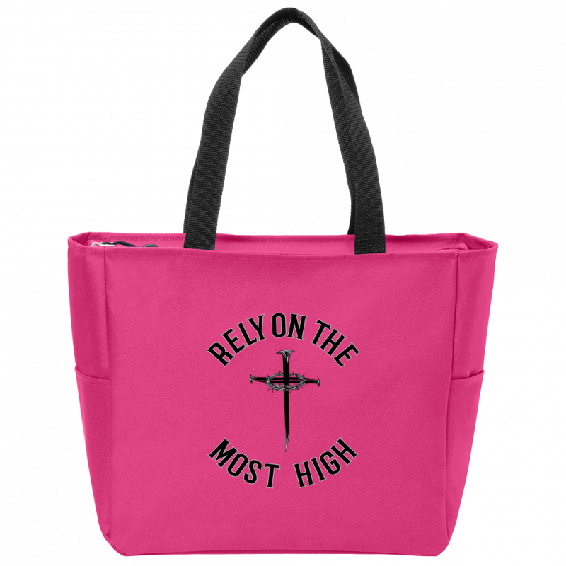 Rely on the Most High Essential Zip Tote