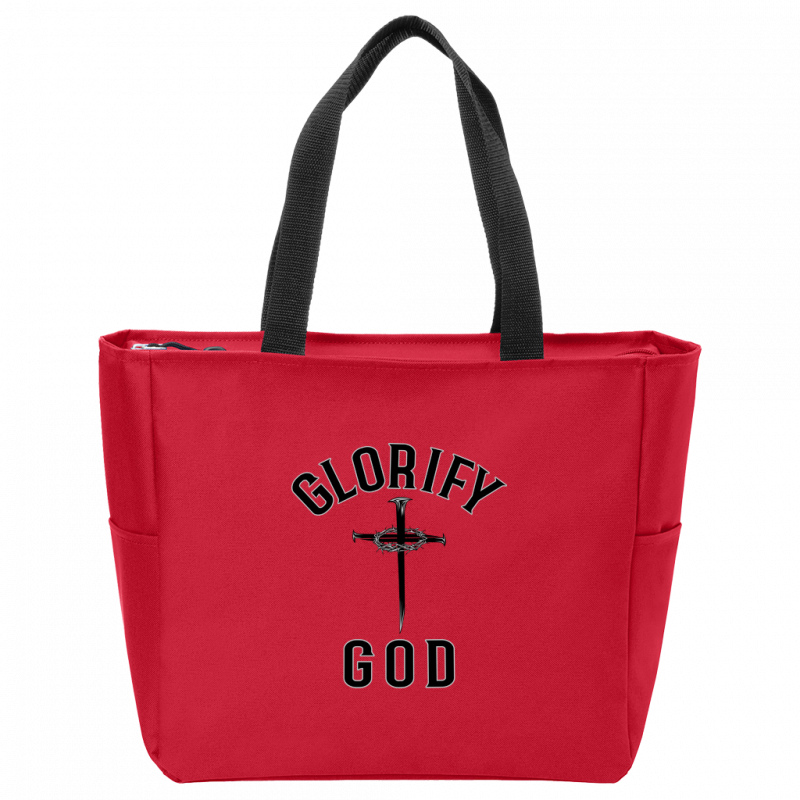 Glorify God Essential Zip Tote