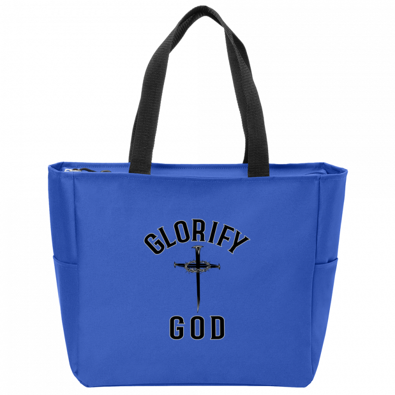 Glorify God Essential Zip Tote