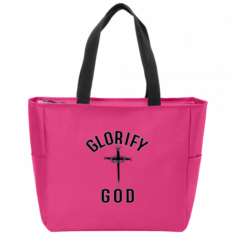 Glorify God Essential Zip Tote