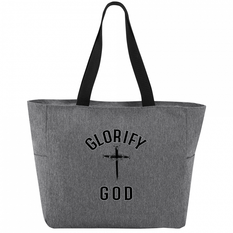 Glorify God Essential Zip Tote