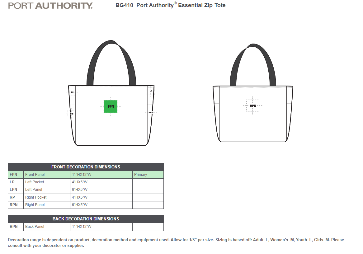 Glorify God Essential Zip Tote