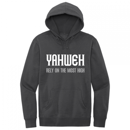 Yahweh Most High White & Gray Design Hoodie Sweatshirt