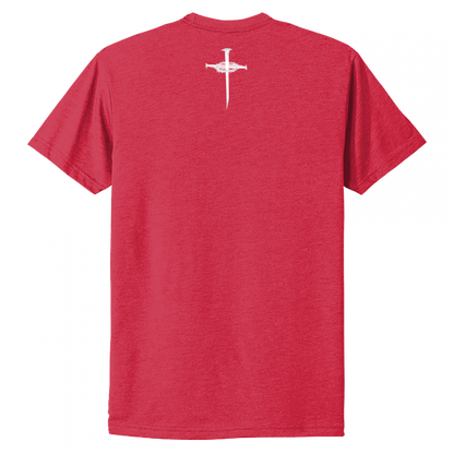 Jesus Saved My Life White & Gray Design Unisex T-Shirt