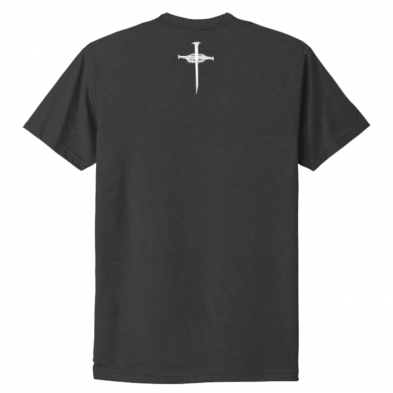 Jesus Saved My Life White & Gray Design Unisex T-Shirt