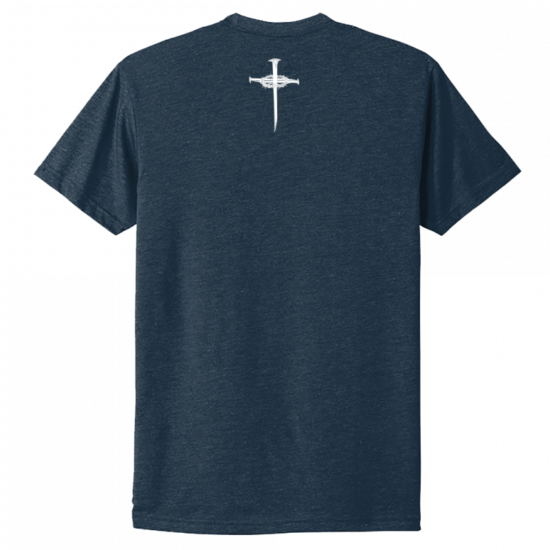 Jesus Saved My Life White & Gray Design Unisex T-Shirt