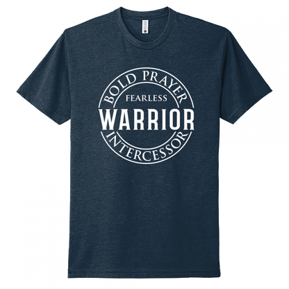 Prayer Warrior White Design Unisex T-Shirt