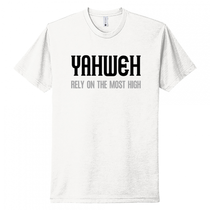 Yahweh Most High Black & Gray Design Unisex T-Shirt