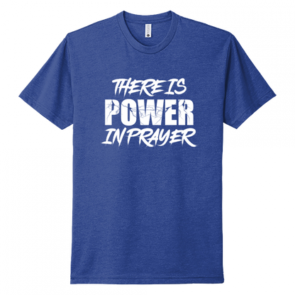 Power In Prayer White Design Unisex T-Shirt