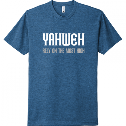 Yahweh Most High White & Gray Design Unisex T-Shirt