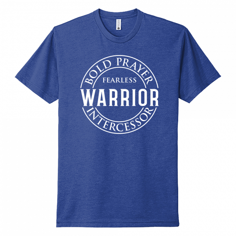 Prayer Warrior White Design Unisex T-Shirt