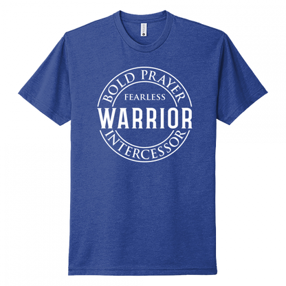 Prayer Warrior White Design Unisex T-Shirt