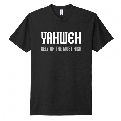 Yahweh Most High White & Gray Design Unisex T-Shirt