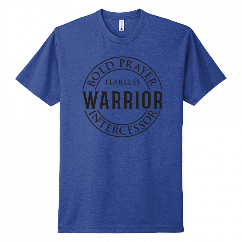 Prayer Warrior Black Design Unisex T-Shirt