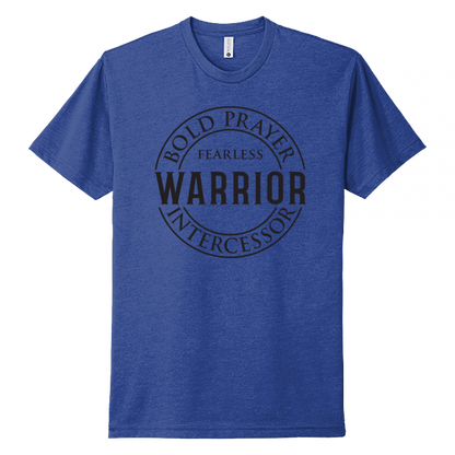 Prayer Warrior Black Design Unisex T-Shirt