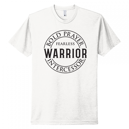 Prayer Warrior Black Design Unisex T-Shirt