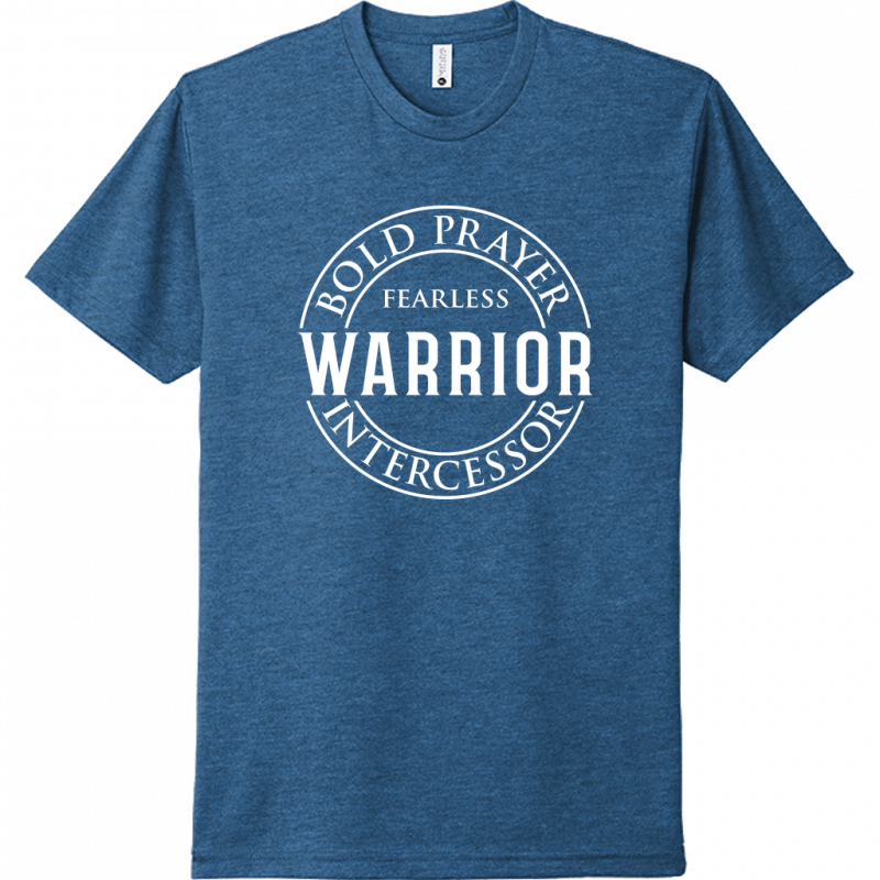 Prayer Warrior White Design Unisex T-Shirt