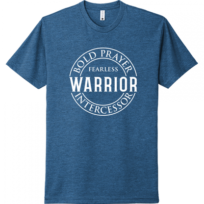 Prayer Warrior White Design Unisex T-Shirt