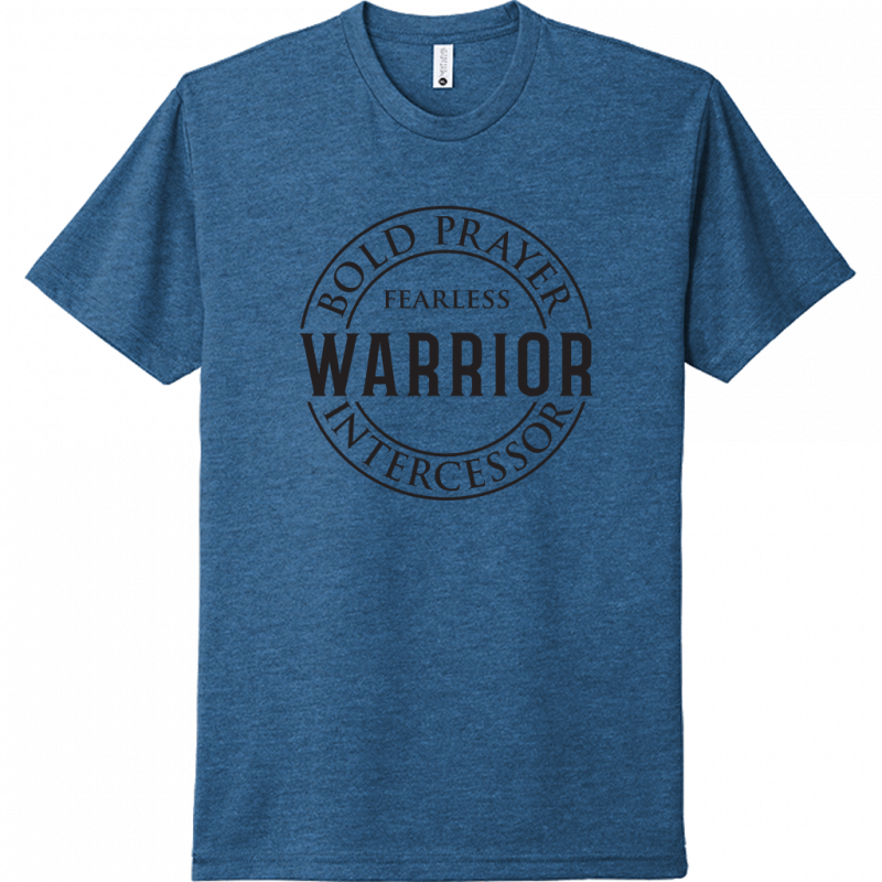 Prayer Warrior Black Design Unisex T-Shirt