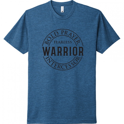 Prayer Warrior Black Design Unisex T-Shirt