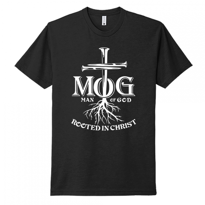 Man of God White Design T-Shirt