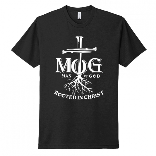 Man of God White Design T-Shirt