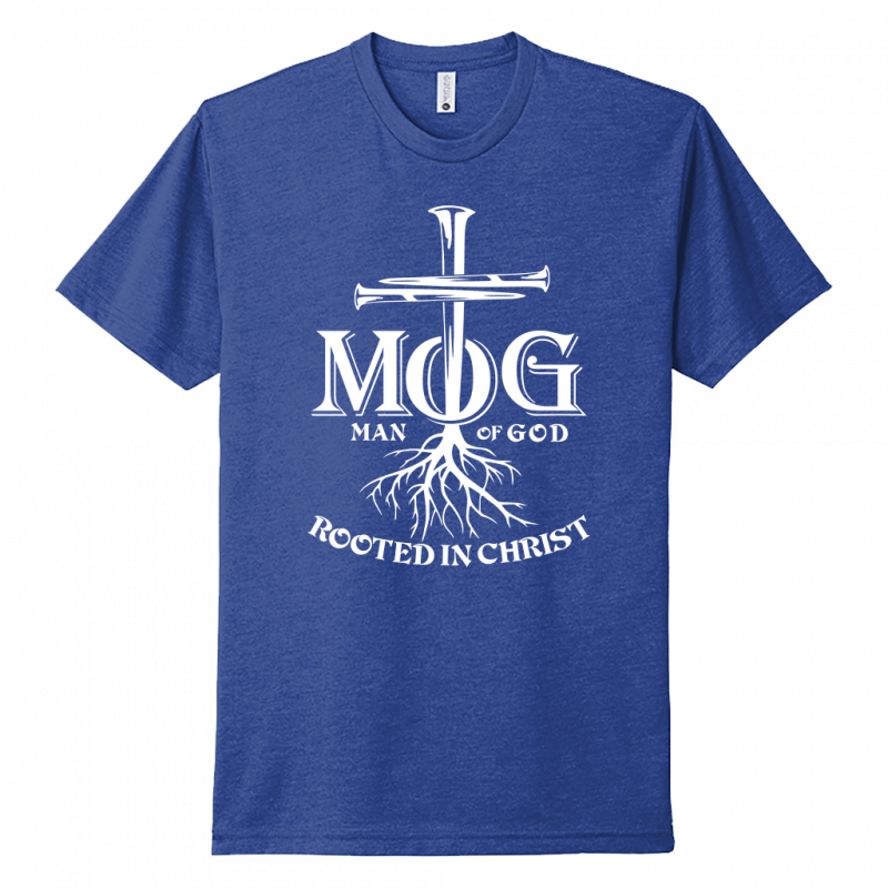 Man of God White Design T-Shirt