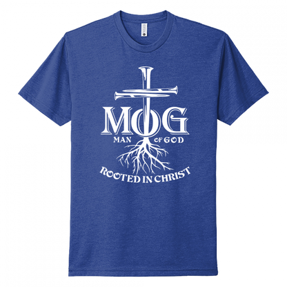 Man of God White Design T-Shirt