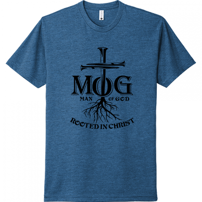 Man of God Black Design T-Shirt