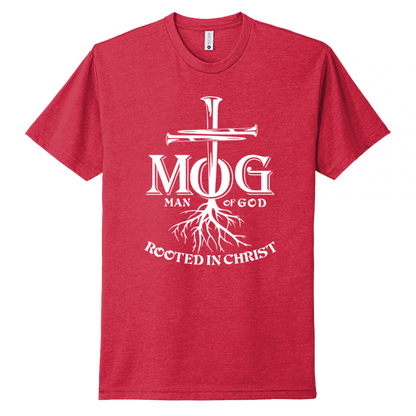 Man of God White Design T-Shirt