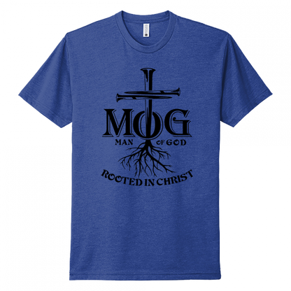 Man of God Black Design T-Shirt