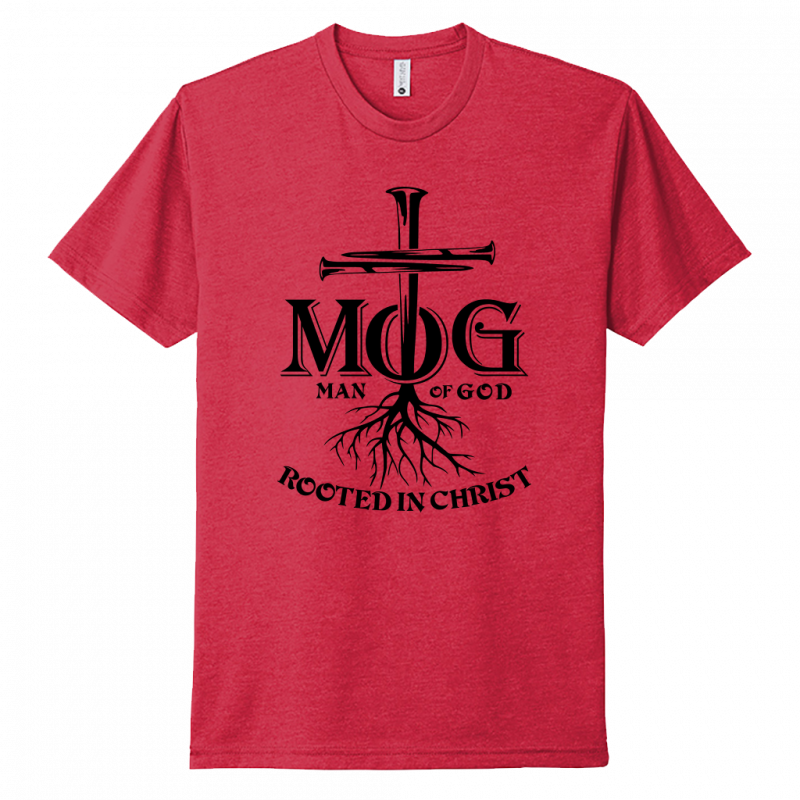 Man of God Black Design T-Shirt